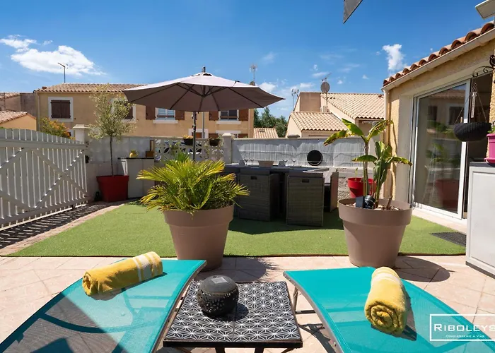 Villa Vias-plage - Climatisee De 65m2 A 600m De La Vias